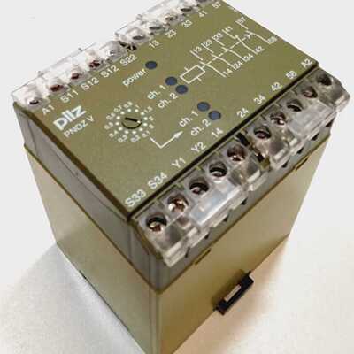 Pilz PNOZ V 3 s 24VDC Sicherheitsrelais 474789 Sicherheitssc