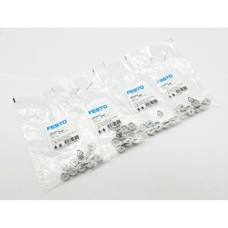 4x Festo VMPA-HBT-B 540897 Abdeckkappe -unused-