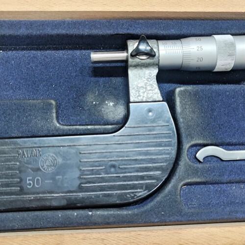 Roch France PAL013 Precision Micrometer 50-75mm – Calibrate