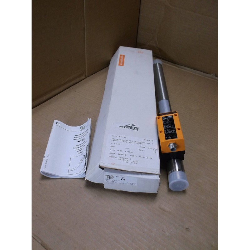 SD8001 IFM Efector Neuf Bo?te Comprimé Air Compteur Capteur