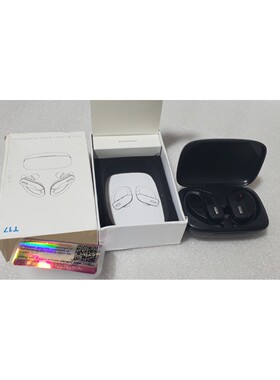 T17 True Wireless 耳塞 - 黑色 全新。