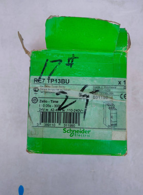 SCHNEIDER RE7TP13BU 延时继电器
