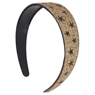 东大门闪片星星加宽带齿发箍多发量卡碎发宽版防滑头箍韩国压厚发