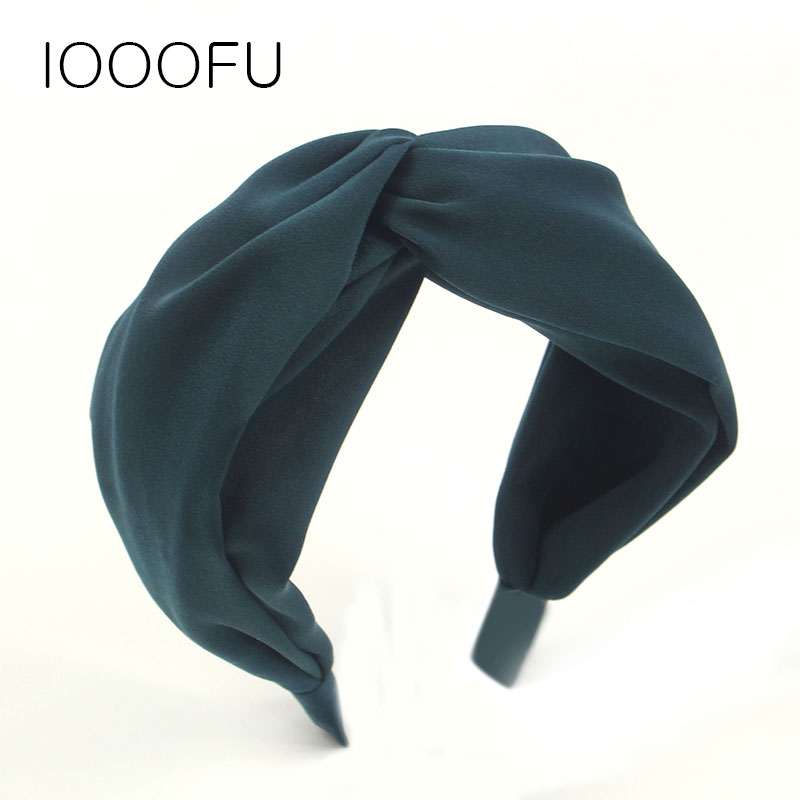 韩国进口网红交叉打结度假风发带