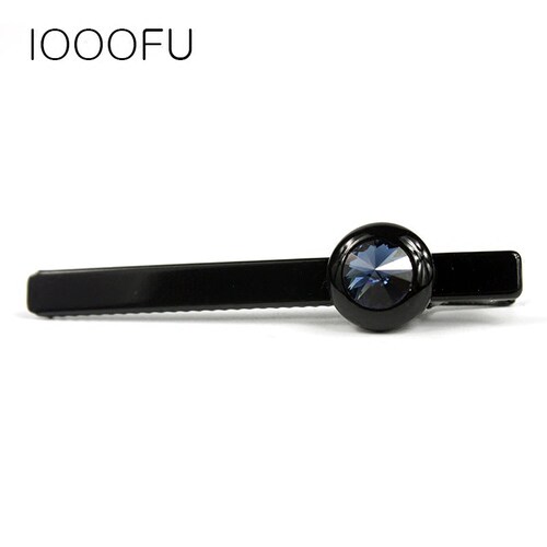 水晶边夹黑色夹一字夹合金压发卡