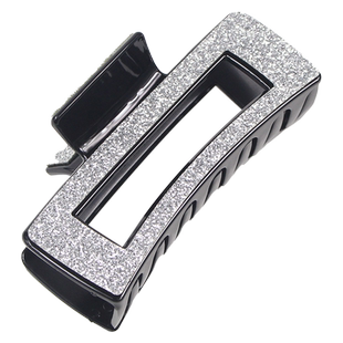 韩国亮闪闪抓夹多发量发饰 方形清爽大发抓后脑勺马尾夹 洗澡发夹