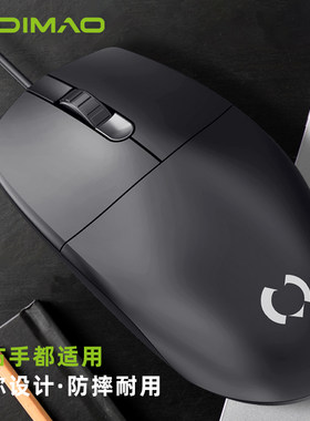 USB有线商务游戏光电鼠标
