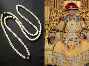 延禧攻略皇上同款朝珠清朝黄帝长项链宫廷仿古配饰古装道具定制