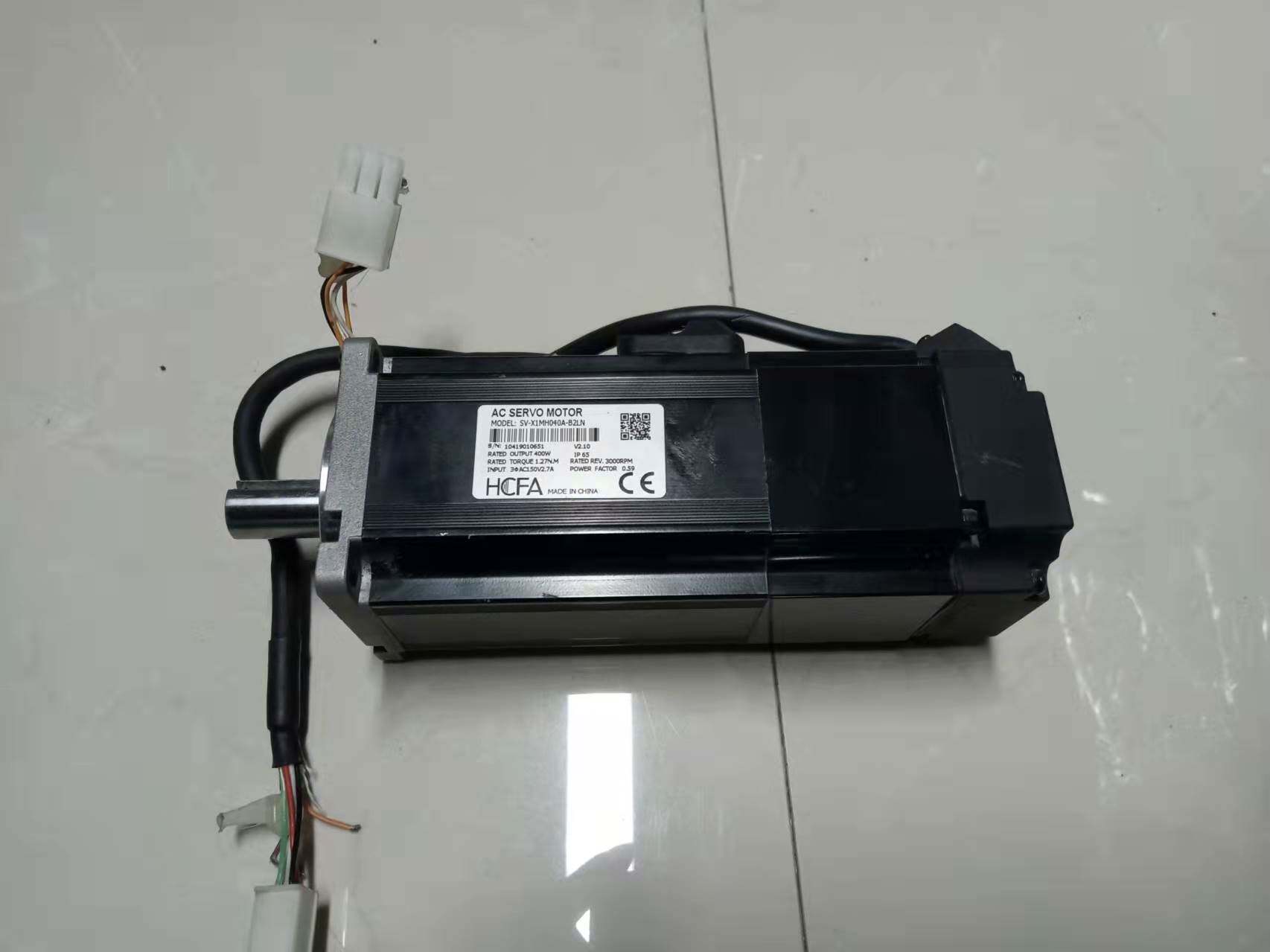 二手拆机禾川系列400w伺服电机 sv-x1mh040a-b2ln 现货包邮