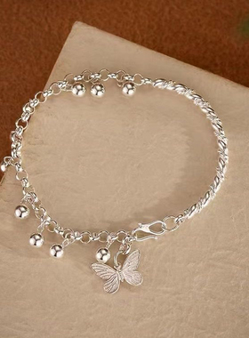 名尚家新款简约风蝴蝶手链女ins