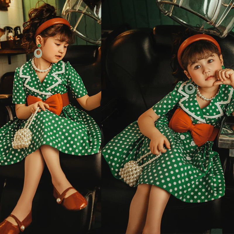 幼儿园复古儿童港风演出服模特舞台走秀女童连衣裙8090年代舞蹈服,童装/婴儿装/亲子装,儿童演出服,淘宝优惠券,粉丝福利购,淘宝优惠卷