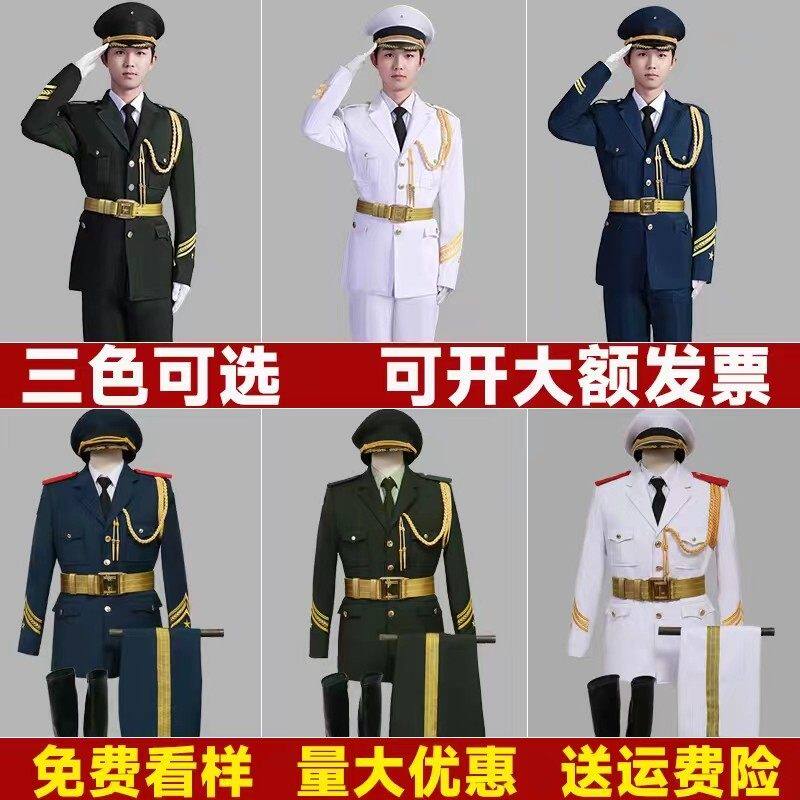 国旗护卫队国旗班升旗仪式服学生礼服护旗手仪仗队升旗手服装服装