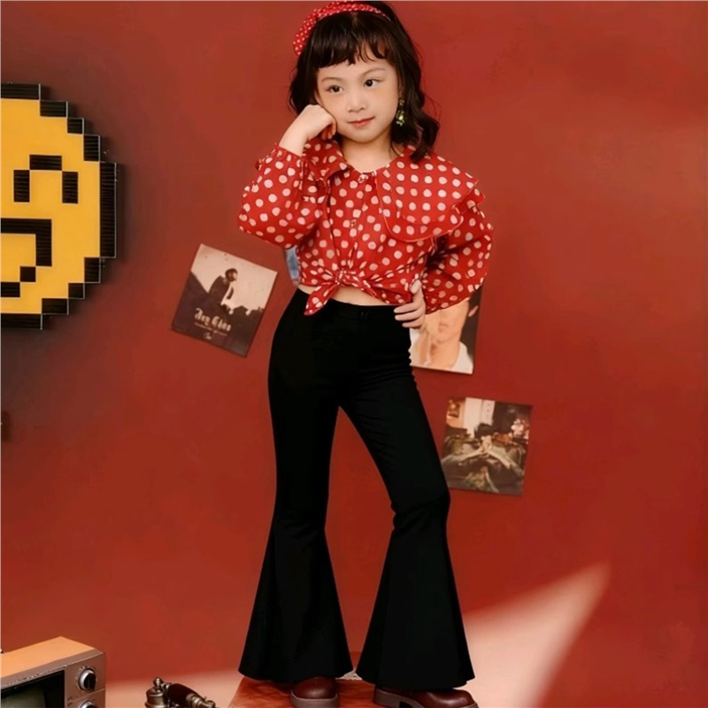 花幼儿园衬衫儿童喇叭裤港风服装8090复古怀旧演出服表演走秀年代,童装/婴儿装/亲子装,儿童演出服,淘宝优惠券,粉丝福利购,淘宝优惠卷