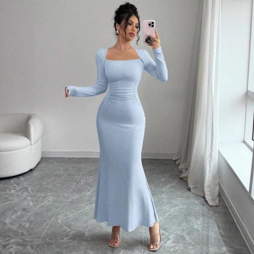 New stylish and elegant slim-fit dress for women优雅紧身女裙