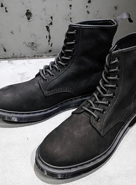 1460工装马丁牛皮短靴男女百搭英伦风真皮高帮8孔厚底机车鞋ins潮