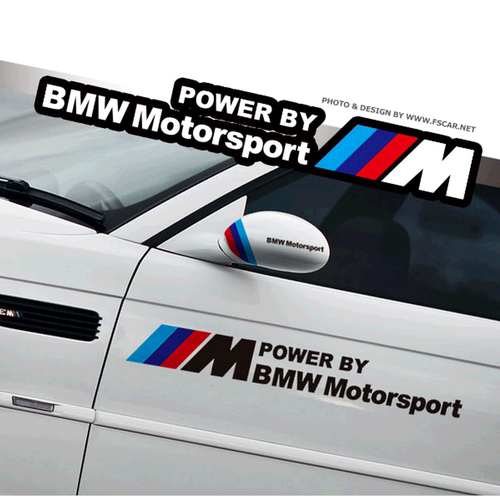 适用于宝马车身贴纸X1X3X5装饰贴画车门划痕遮挡个性拉花运动英文