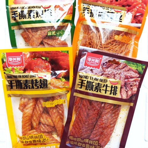 华兴和手撕系列辣条网红解馋