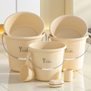 水桶家用加厚塑料手提桶大容量学生宿舍洗衣桶洗澡桶泡脚桶装 水桶