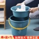 塑料水桶学生宿舍洗衣桶手提加厚洗澡桶家用多功能储水桶圆形桶盆