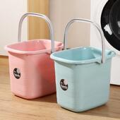 塑料水桶家用加厚长方形手提水桶拖把桶泡脚水桶洗车桶大号储水桶