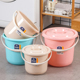 加厚小号塑料带盖小水桶家用手提桶儿童幼儿园沙滩桶玩具桶洗笔桶