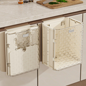 垃圾桶 壁挂大容量折叠高颜值厨余挂式 厨房垃圾桶家用挂式 2025新款