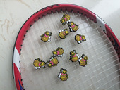 防震好 蜜蜂网球拍减震器 避震器 璧球拍 卡通动物避震器 网球拍