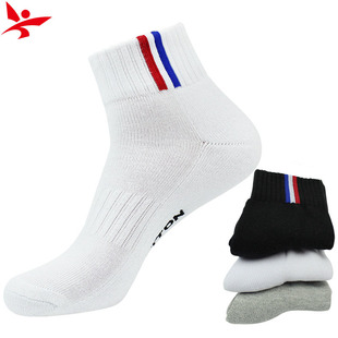 鑫迪速枫 syndsuf 中筒毛巾底加厚运动袜男士袜