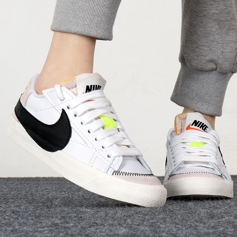 nike耐克女鞋2023新款大勾运动鞋blazer开拓者低帮板鞋dq1470-101