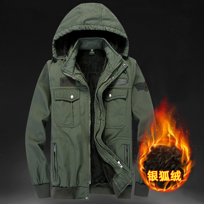 工作服套装电焊工加绒加厚劳保服