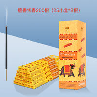 raj Indian Incense, genuine imported Old Pagoda Incense, Dharma Incense, Tibetan incense, Osmanthus Incense, Smoked Old Mountain Sandalwood Incense, household incense sticks thumbnail 4