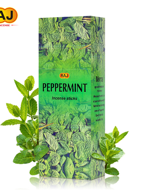 RAJ印度香薄荷Peppermint正品印度原装进口手工香薰熏香线香增香
