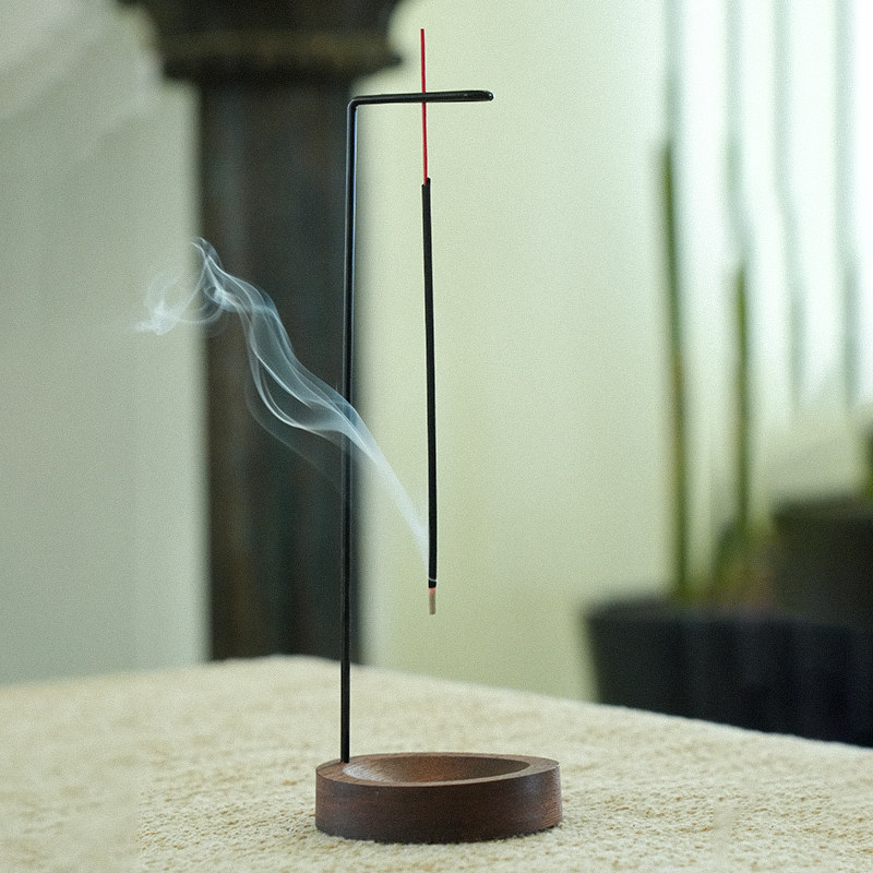 创意倒挂香器线香炉香插香座家用客厅室内檀香沉香香薰炉禅意摆件