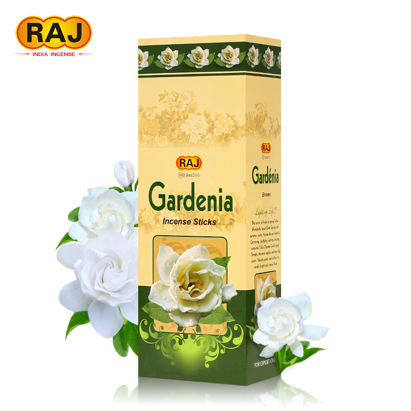 RAJ印度香 栀子花Gardenia 印度原装进口手工花香薰熏香线香010 洗护清洁剂/卫生巾/纸/香薰 香薰香料 原图主图