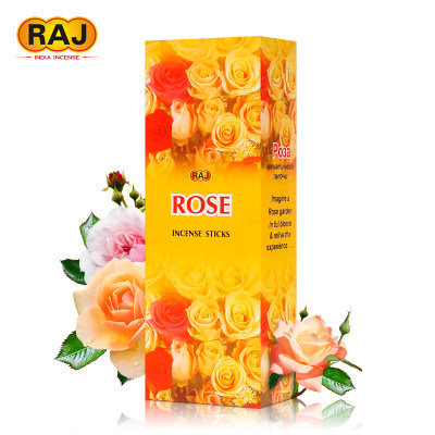 RAJ印度香 玫瑰ROSE 正品印度原装进口手工花香薰熏香料线香149