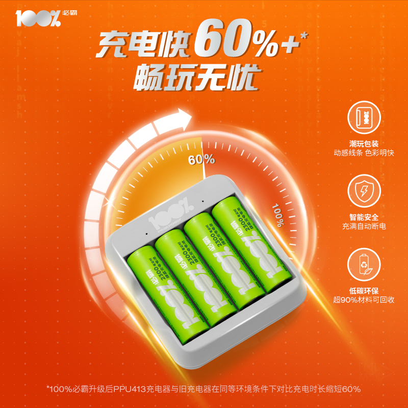 GP超霸子品牌100%必霸充电电池套装5号7号2300毫安时通用游戏手柄遥控器1.2V镍氢KTV话筒麦克风可充电剃须刀属于什么档次？