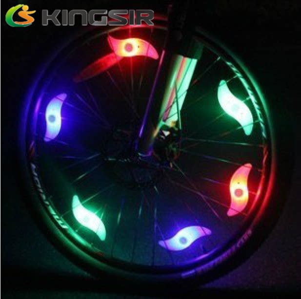 Lumière vélo KINGSIR - feux de Valve - Ref 2399641 Image 3