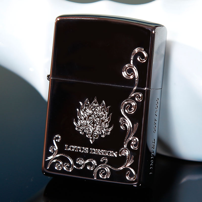 zippo正品限量版芝宝正版打火机盛世莲花全球限量1000高端礼品