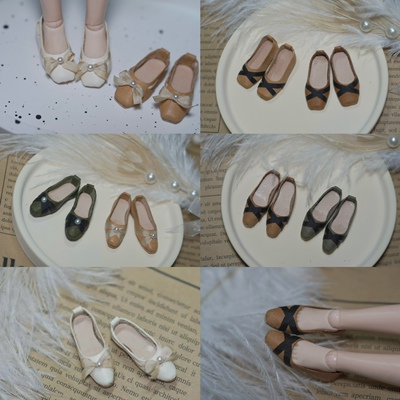 全新ob24娃鞋Blythe小布娃鞋淑女鞋 肉肉 Amy小捣蛋 森系娃鞋