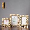 originality Retro Photo frame Studio wedding Shot put European style resin golden leaf desktop Frame Arts and Crafts Decoration