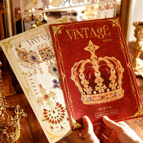 纸先生首饰图鉴修复系列造景贴纸