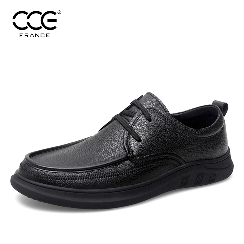 CCE透气舒适休闲皮鞋男