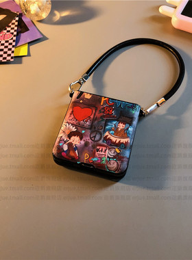 权志龙适用华为pocket2手机壳purax皮nova三星zflip7 5 6卡p50通vivox flip硬oppofindn3n2女w24荣耀v小米mix