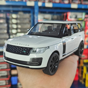 正版授权合金车模1比24路虎揽胜50周年纪念版汽车模型玩具车礼物