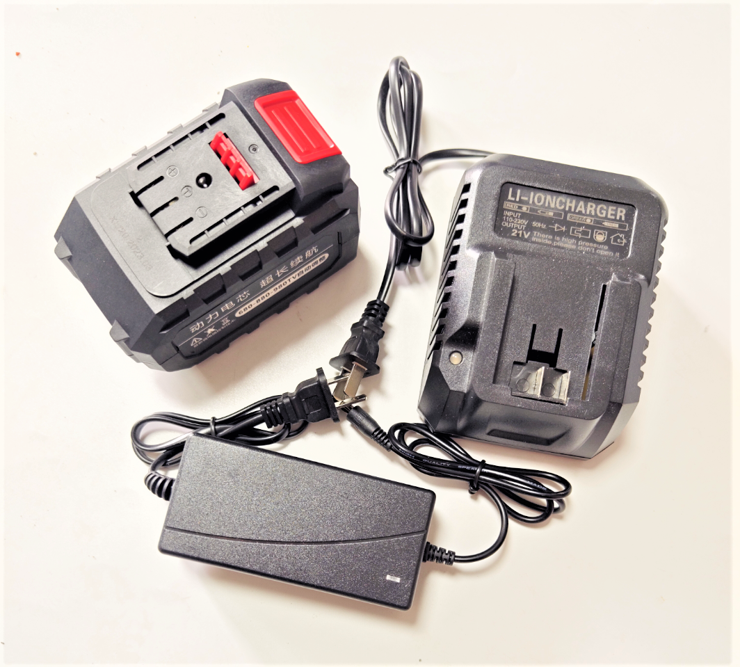 德威特20节锂电池电镐锤锯电钻吹风机电动扳手洗车角磨光机充电器