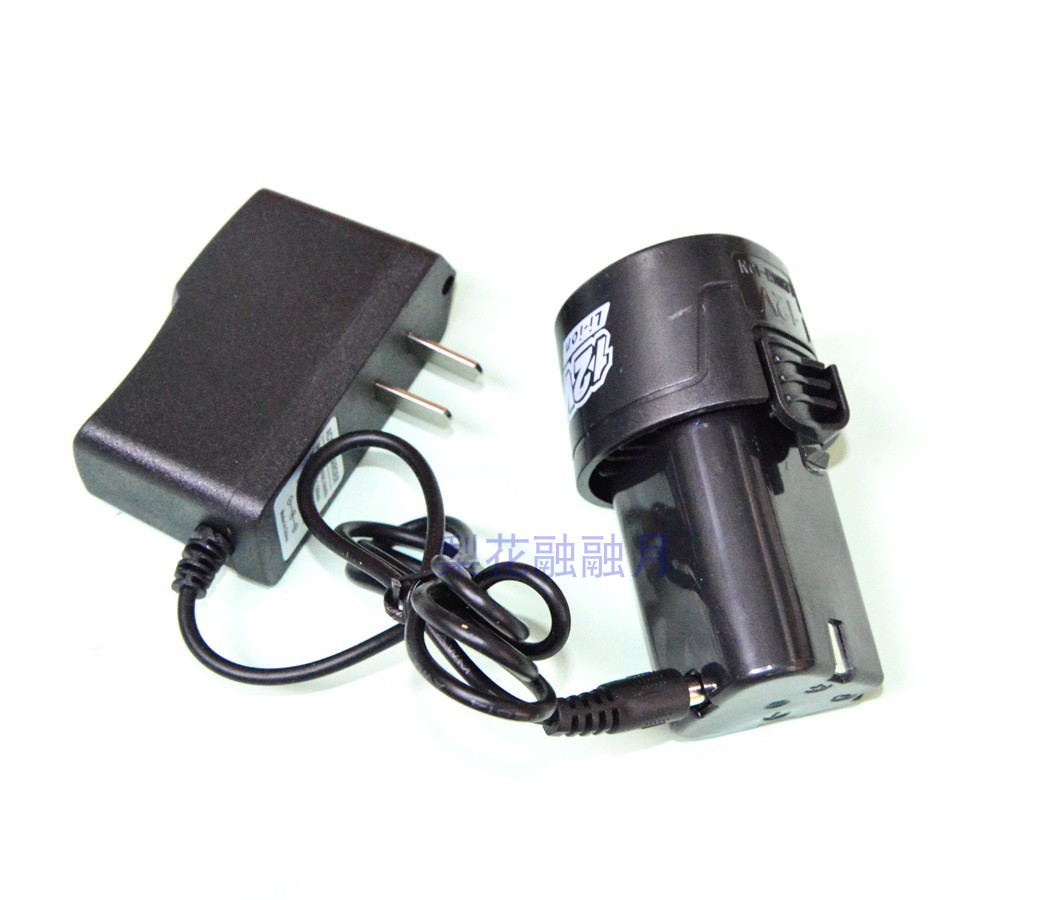 创昇 MEGO美高12V充电钻 手电钻手枪钻电动螺丝刀 锂电钻 充电器