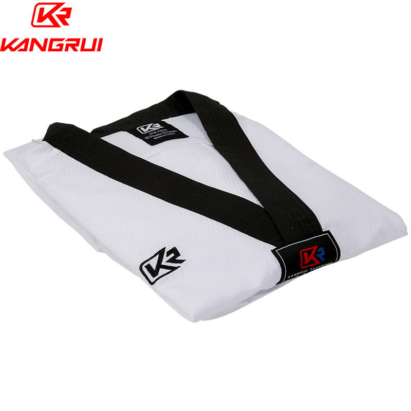 康瑞道服速干跆拳道服装教练服训练夏季道服夏天成人男女