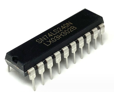 SN74LS240N 反相器 国产芯片 中性丝印 DIP20直插