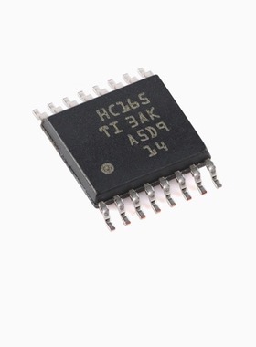 全新  SN74HC165PWR TSSOP-16 8位并行负载移位寄存器芯片