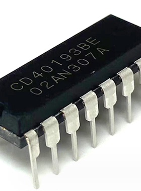CD40193BE 4位加/减二进制计数器 品质保证 DIP16封装